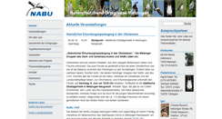 Desktop Screenshot of nabu-metzingen.de